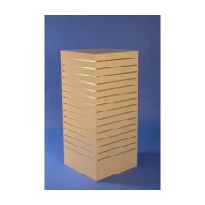 Slat Tower Display Unit Maple 