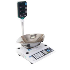 CAS AP-15 Fruit/Veg Scoop Scale With Pole